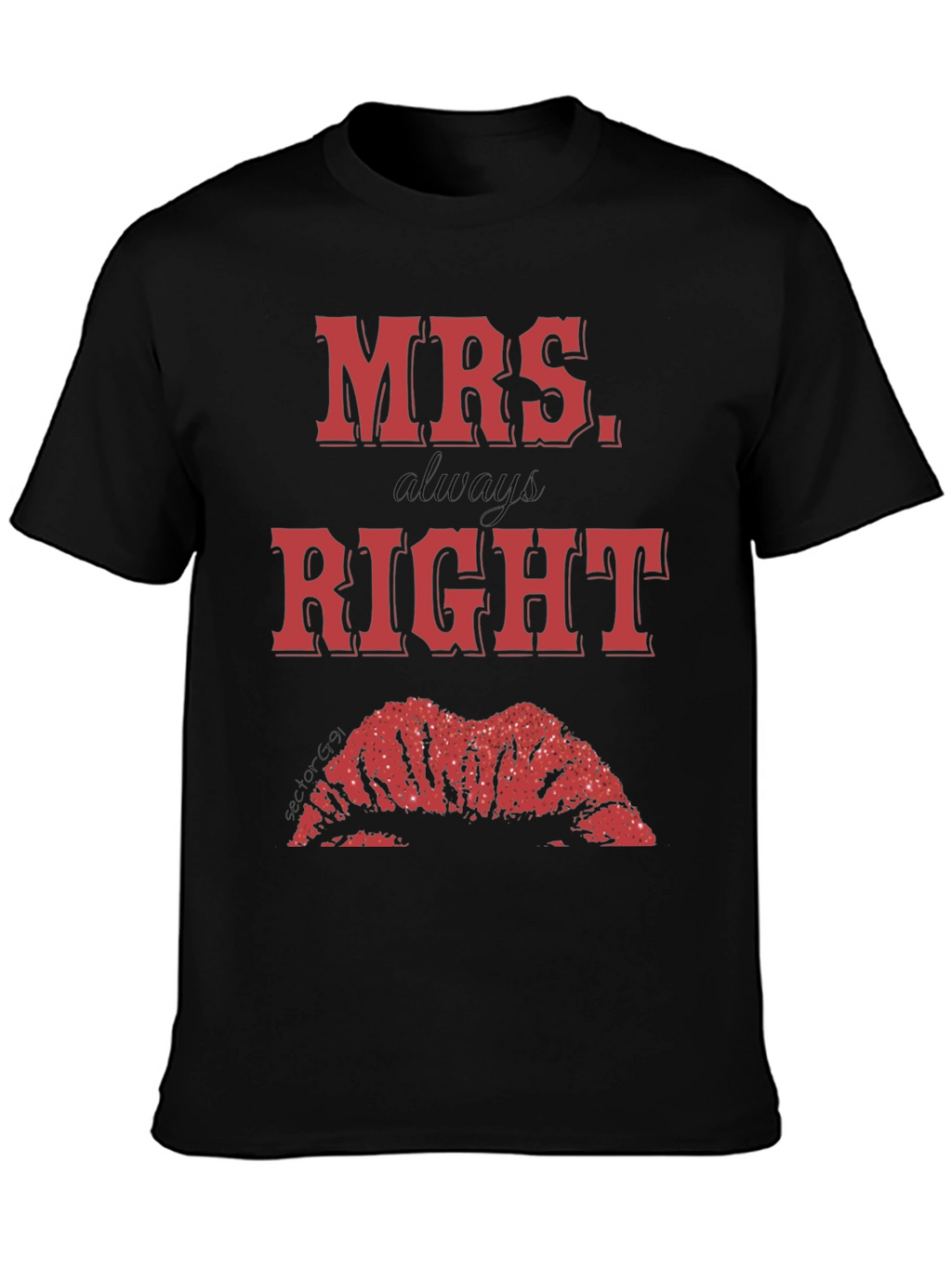 Mrs. Always Right Graphic Tee