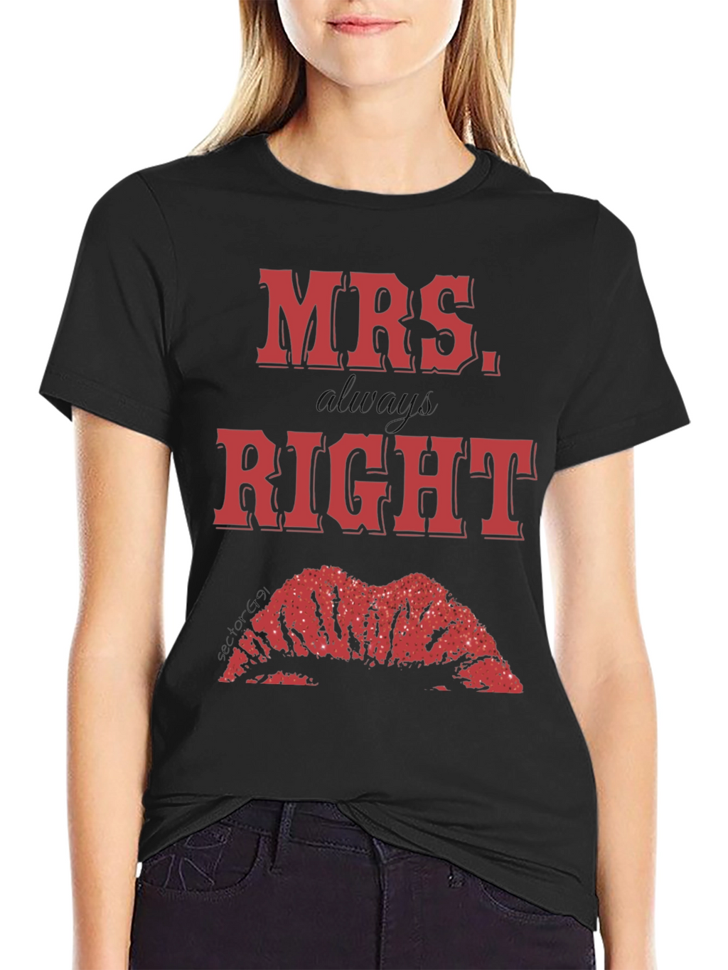 Mrs. Always Right Graphic Tee