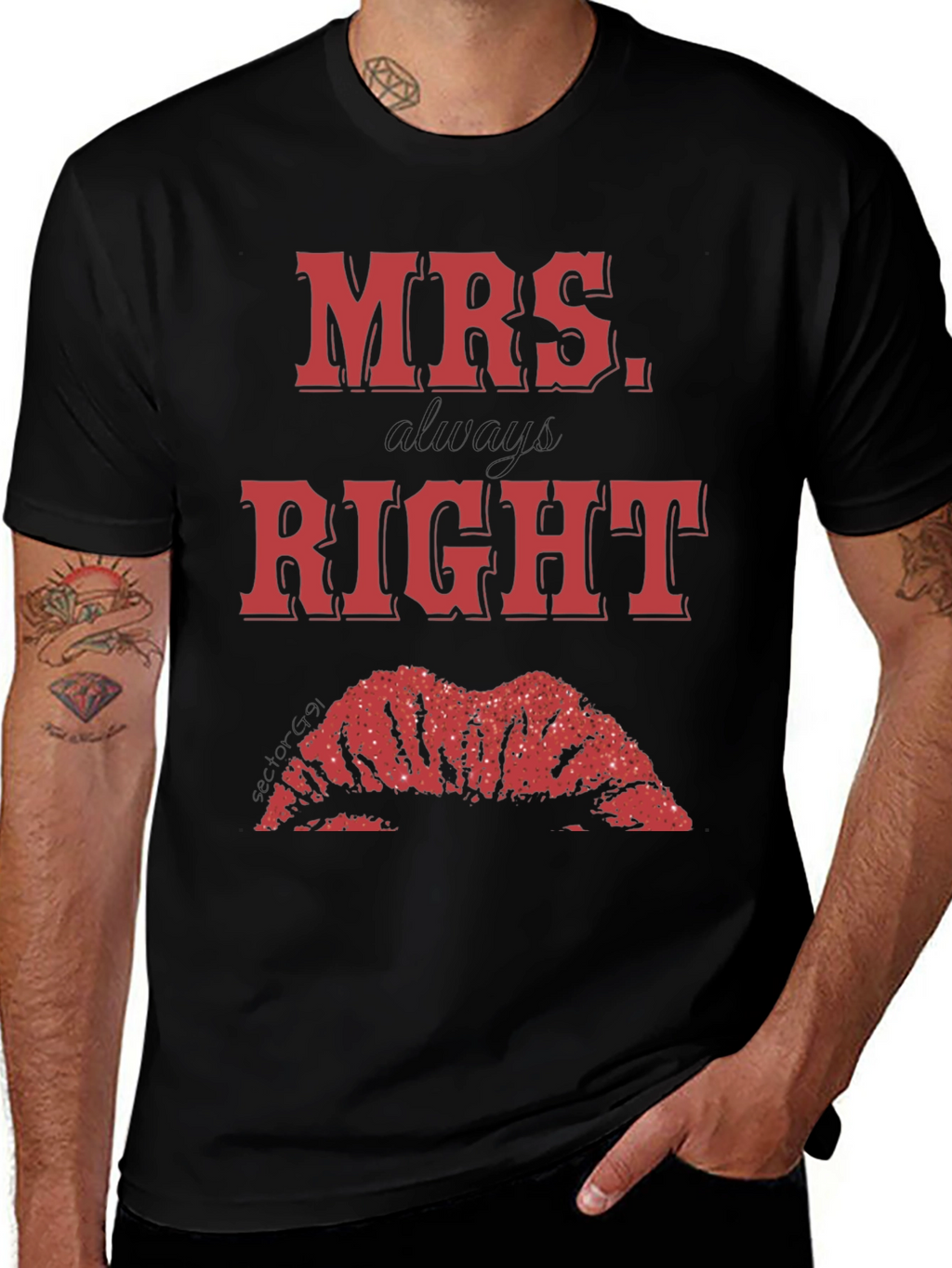 Mrs. Always Right Graphic Tee