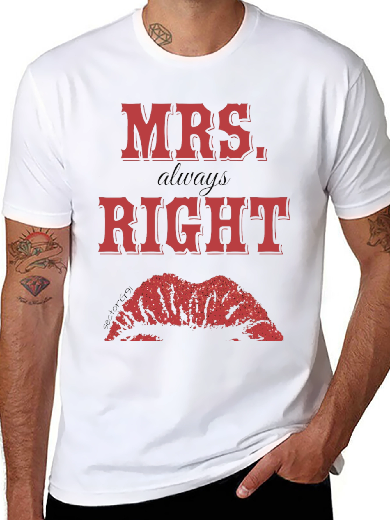 Mrs. Always Right Graphic Tee
