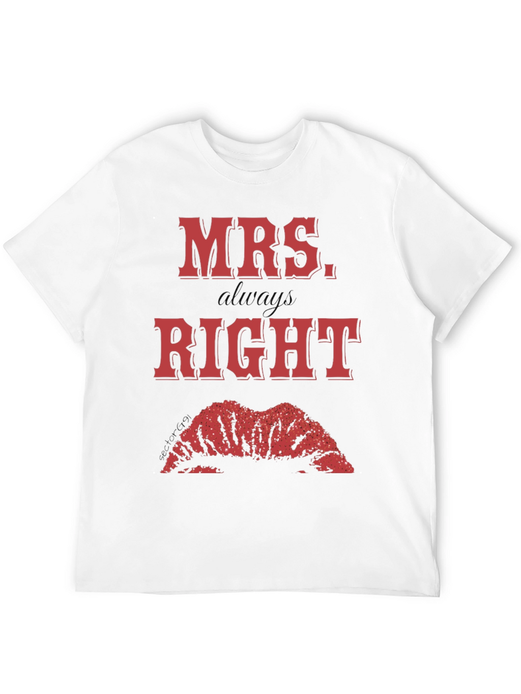 Mrs. Always Right Graphic Tee