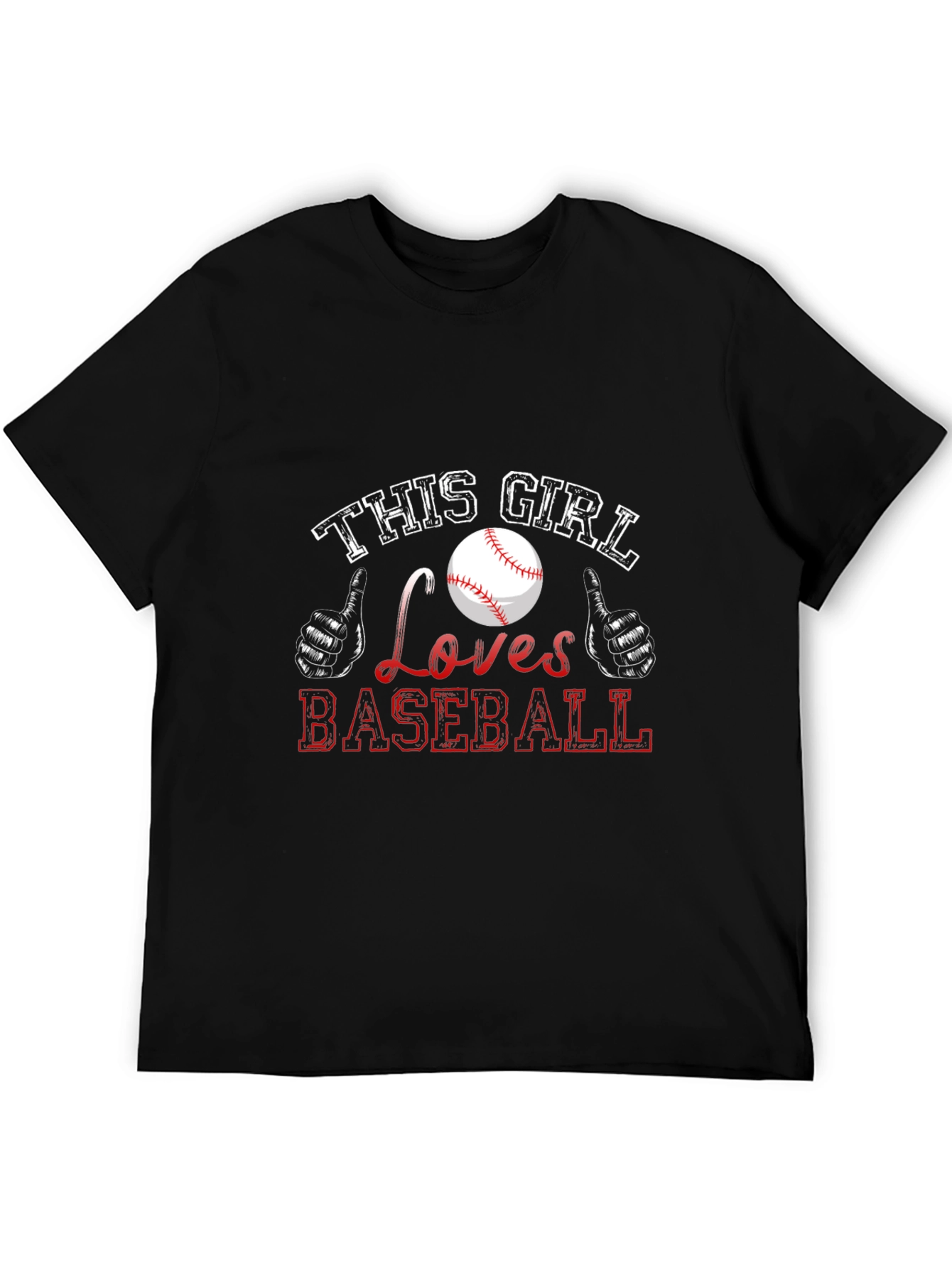 This Girl Loves Baseball T-Shirt
