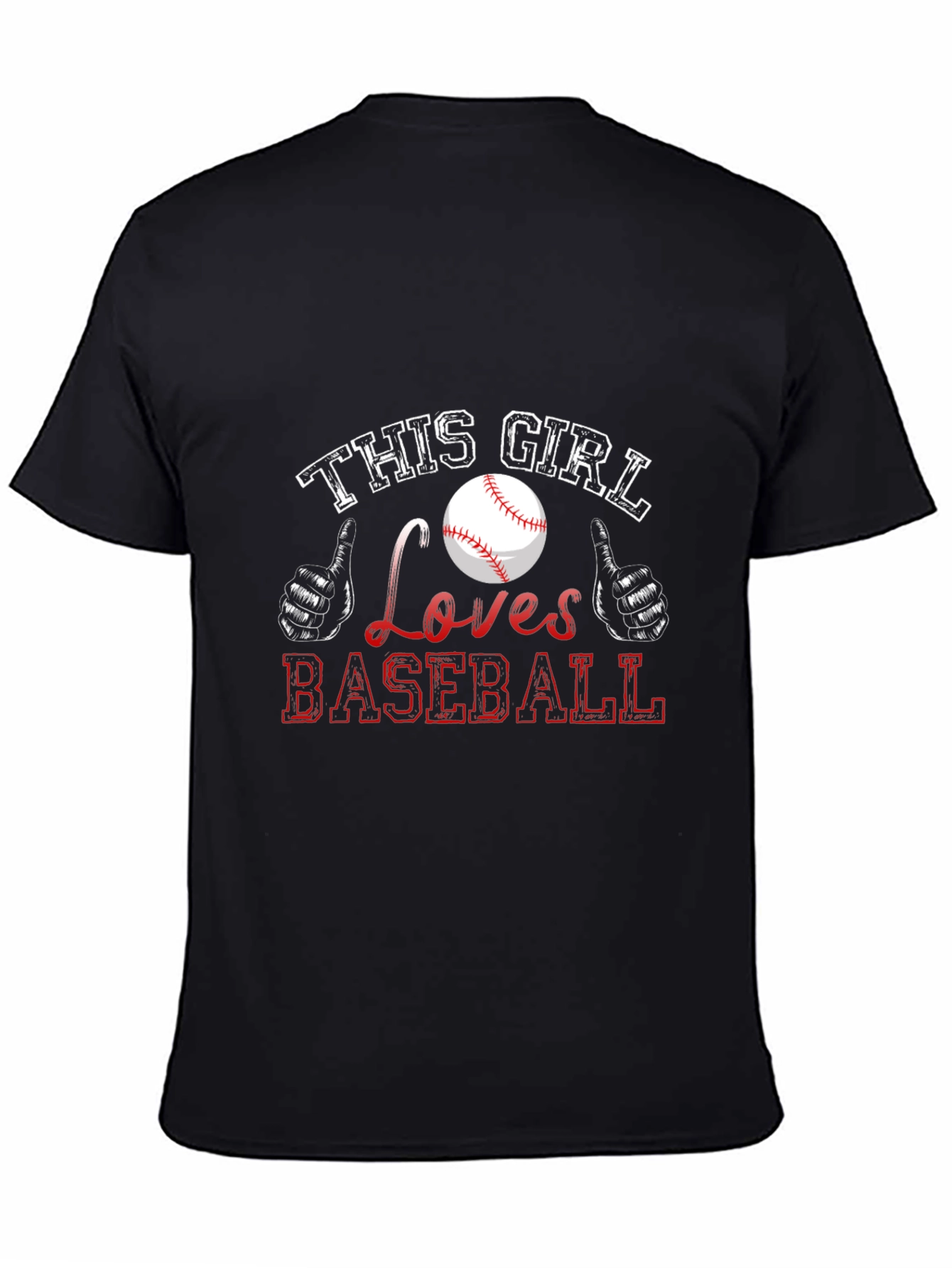 This Girl Loves Baseball T-Shirt