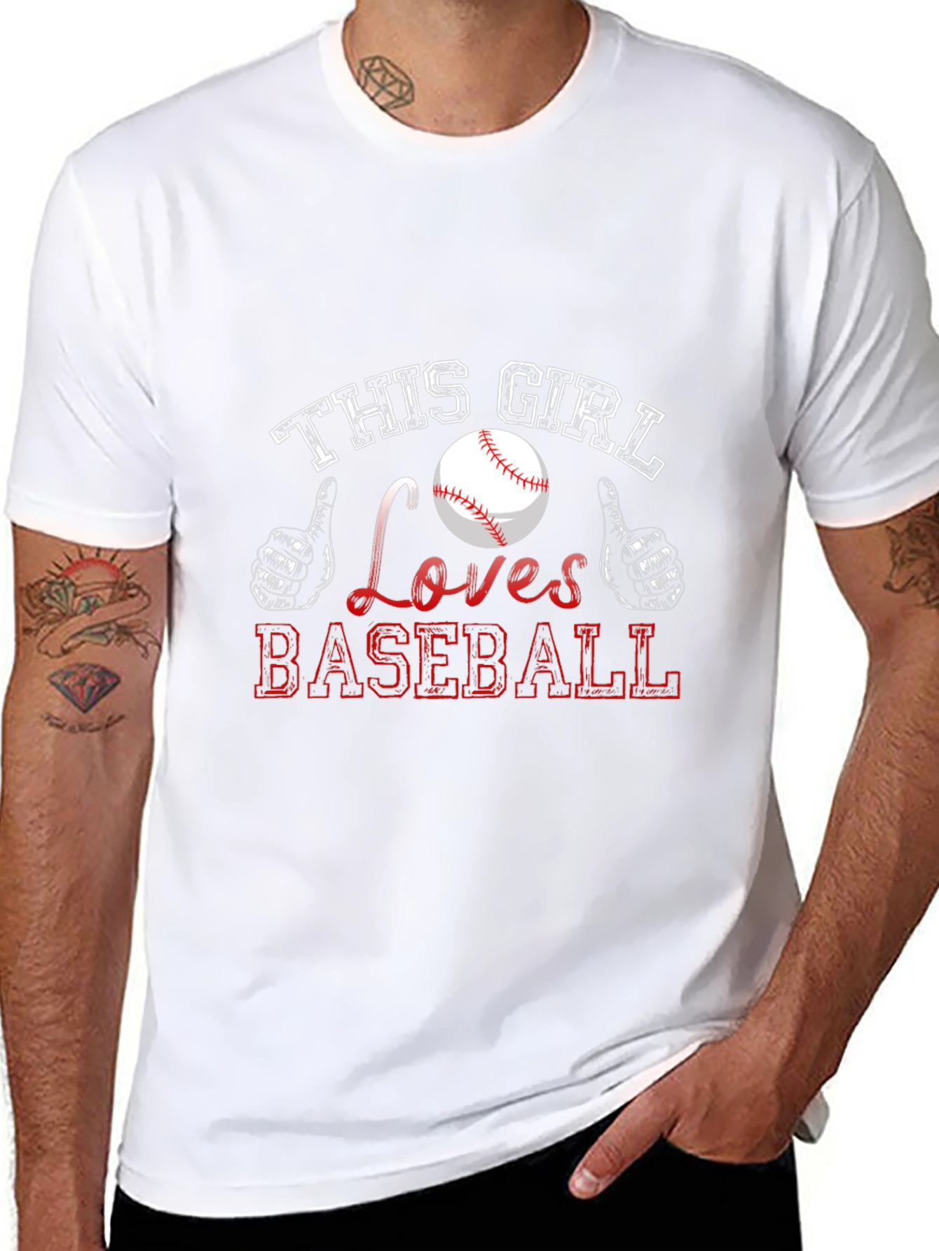 This Girl Loves Baseball T-Shirt