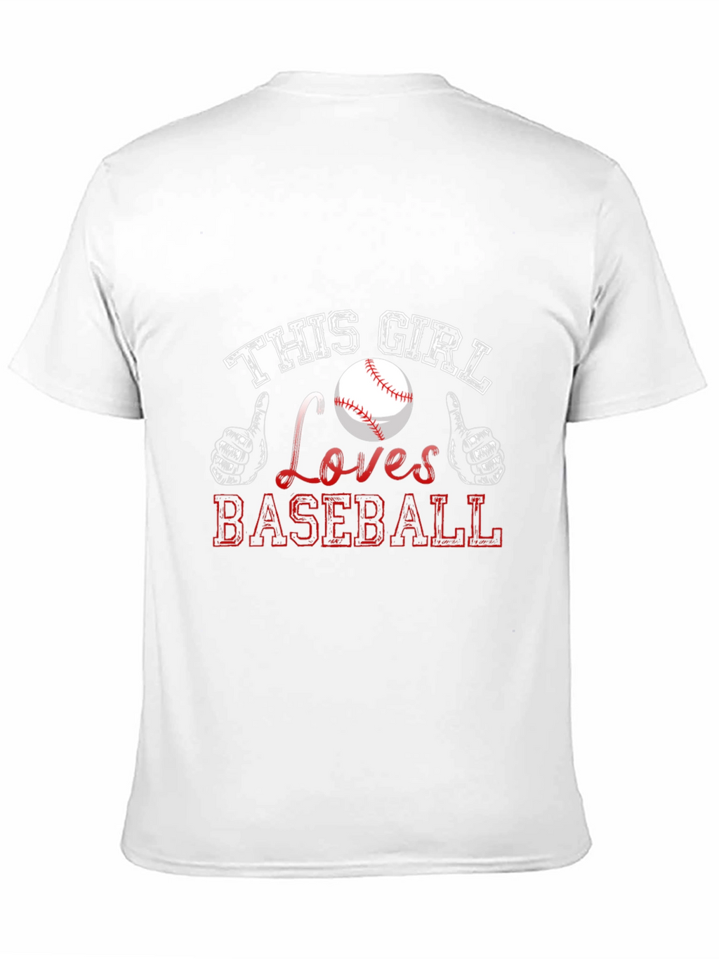This Girl Loves Baseball T-Shirt
