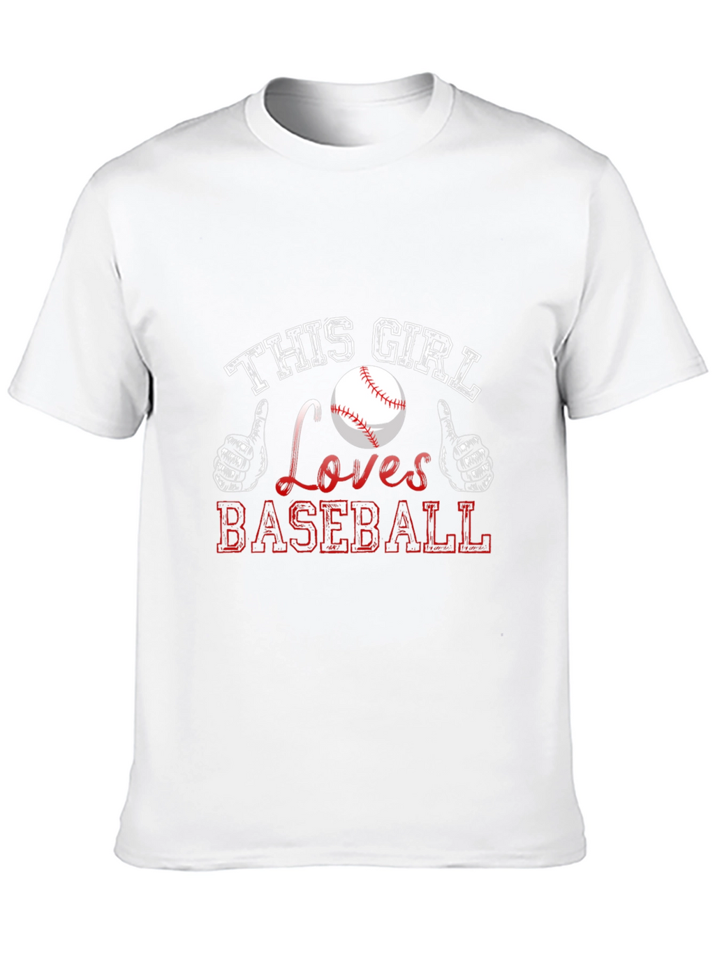 This Girl Loves Baseball T-Shirt