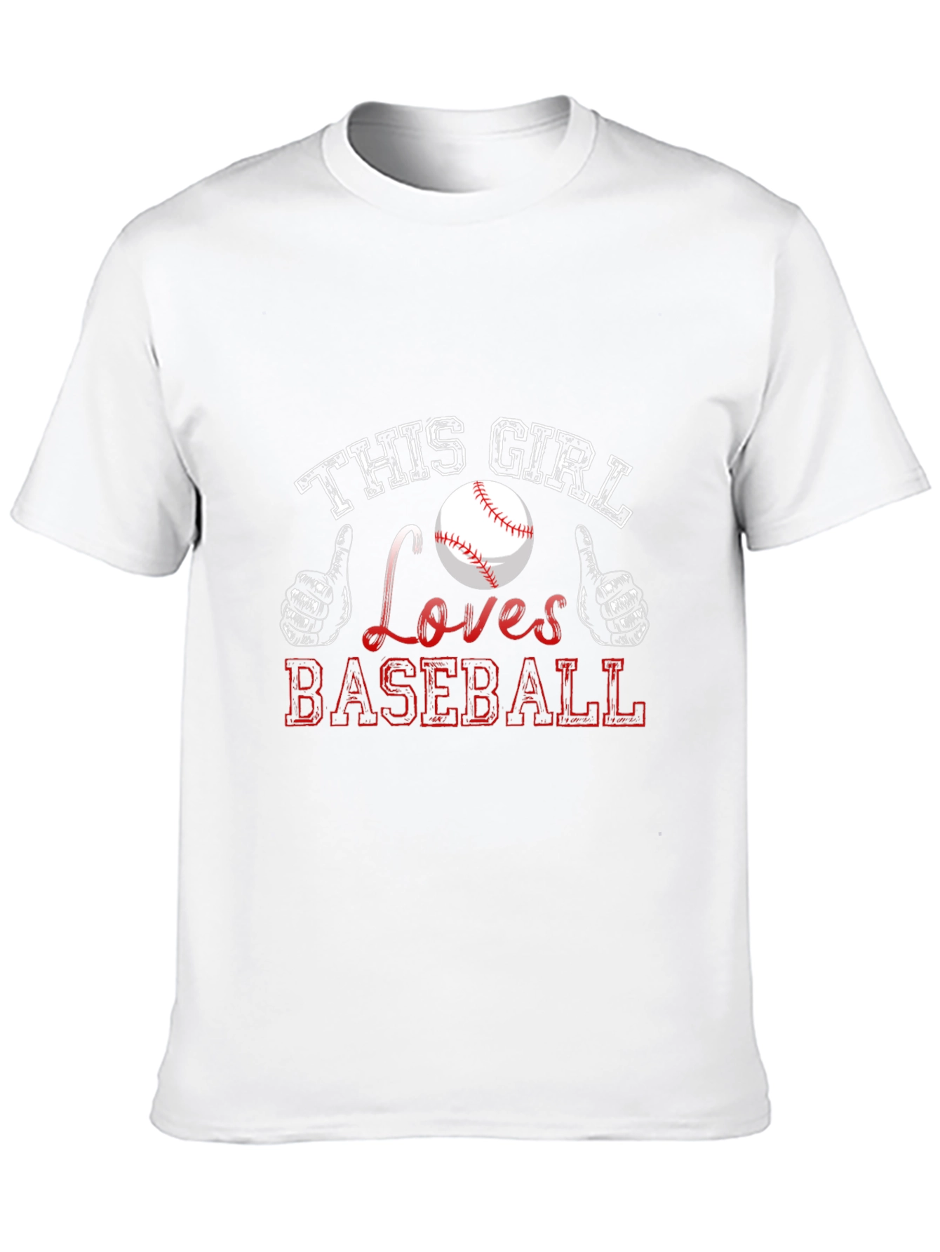 This Girl Loves Baseball T-Shirt