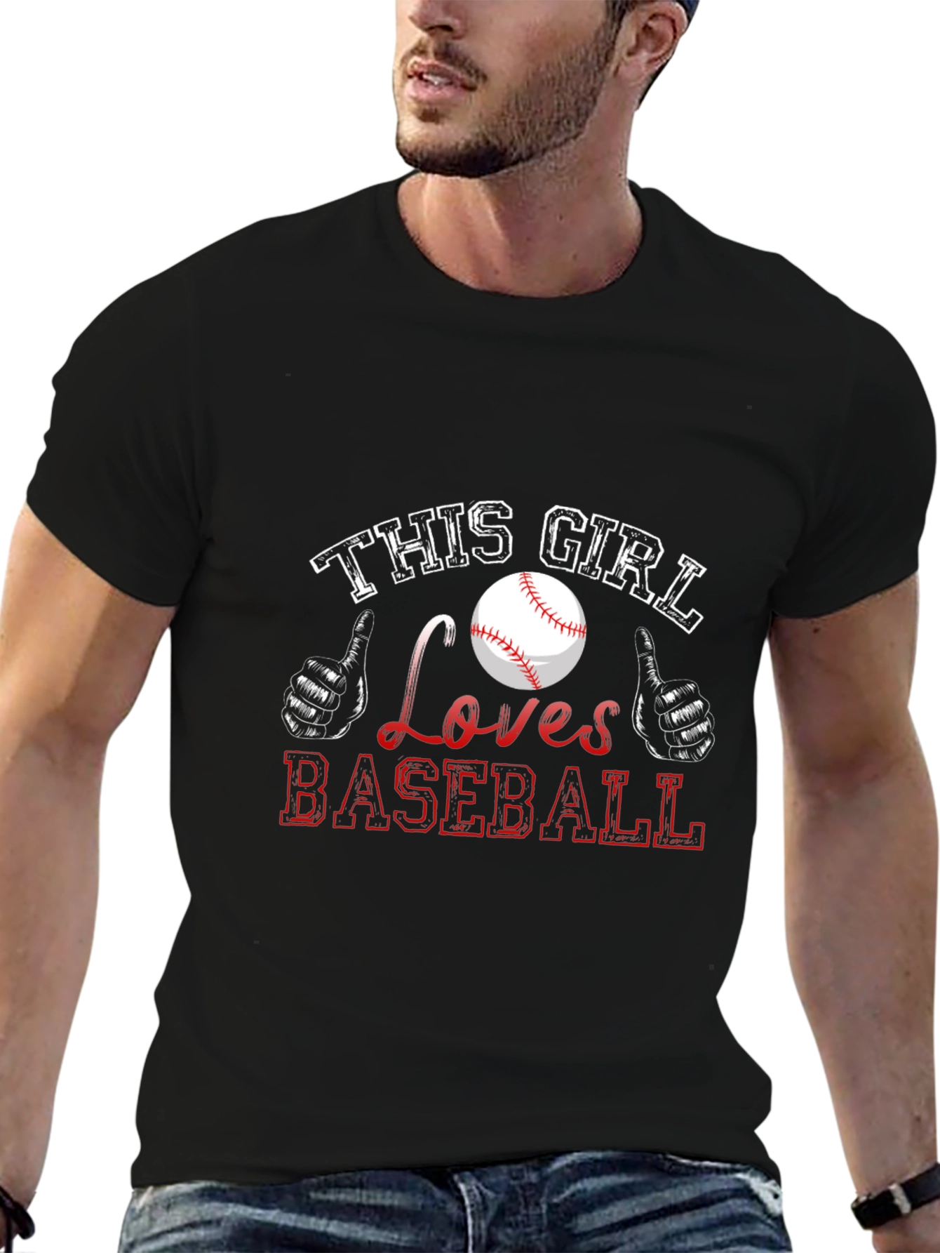 This Girl Loves Baseball T-Shirt