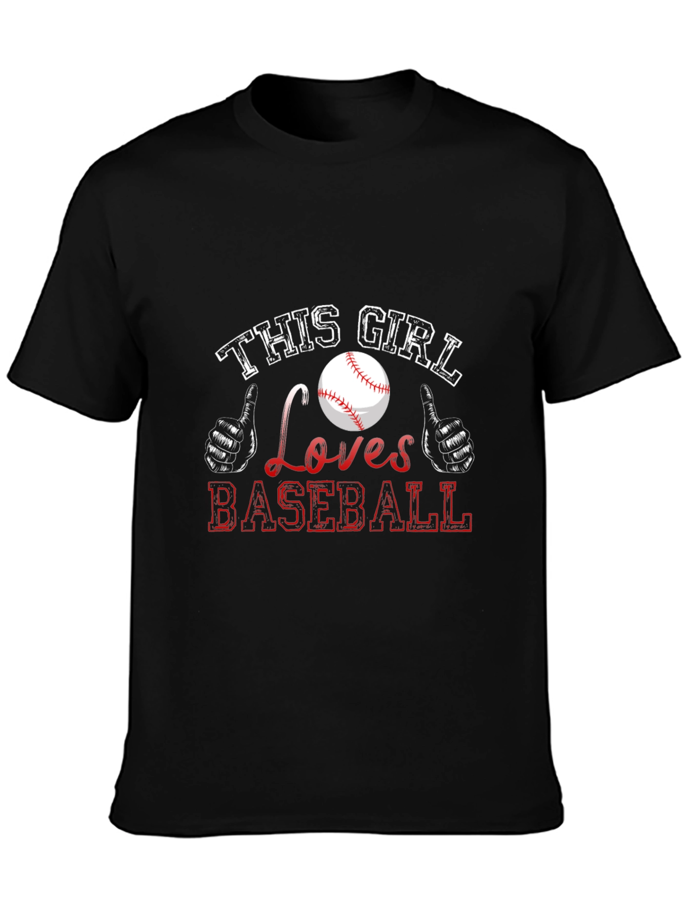 This Girl Loves Baseball T-Shirt