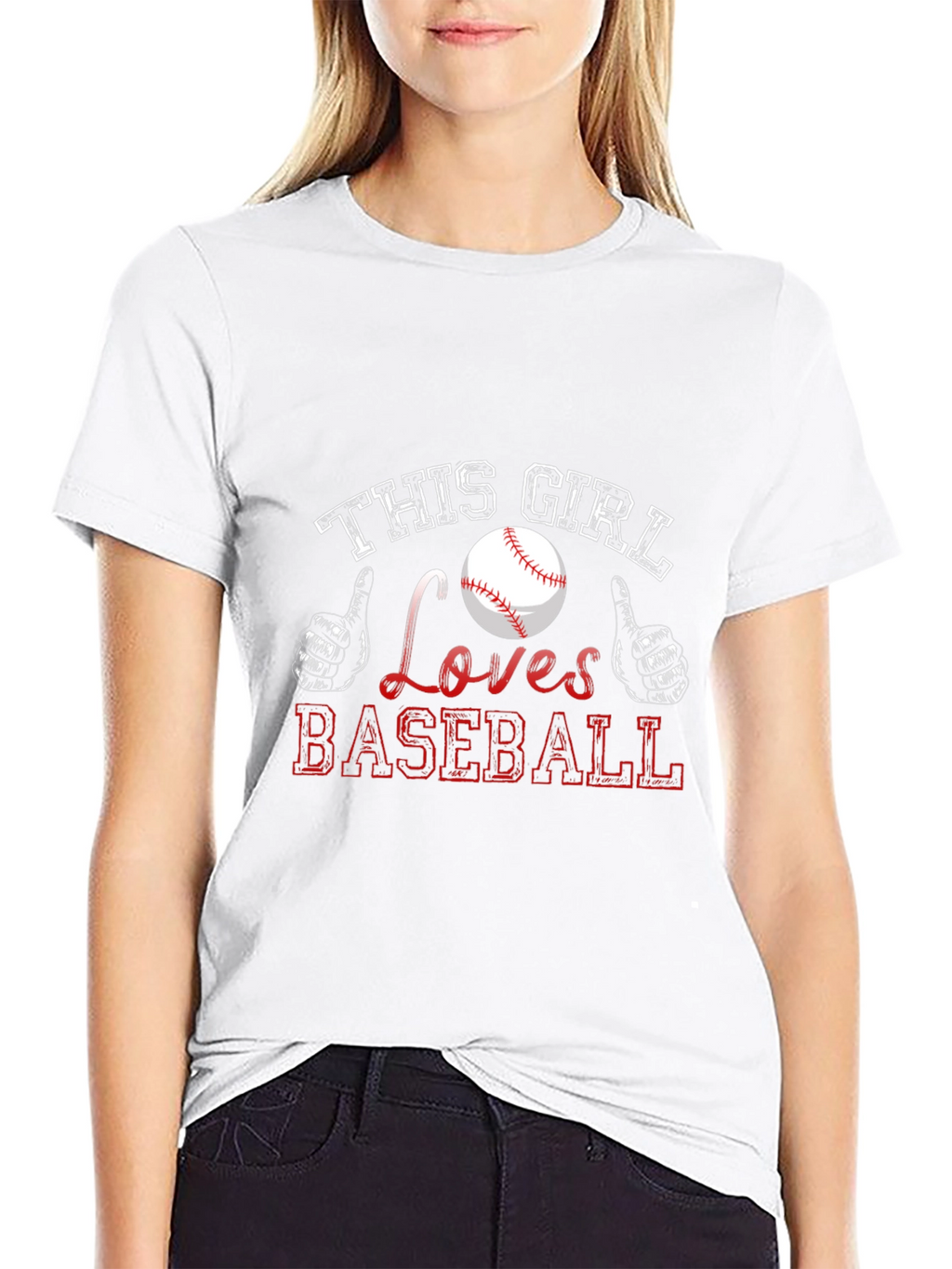This Girl Loves Baseball T-Shirt