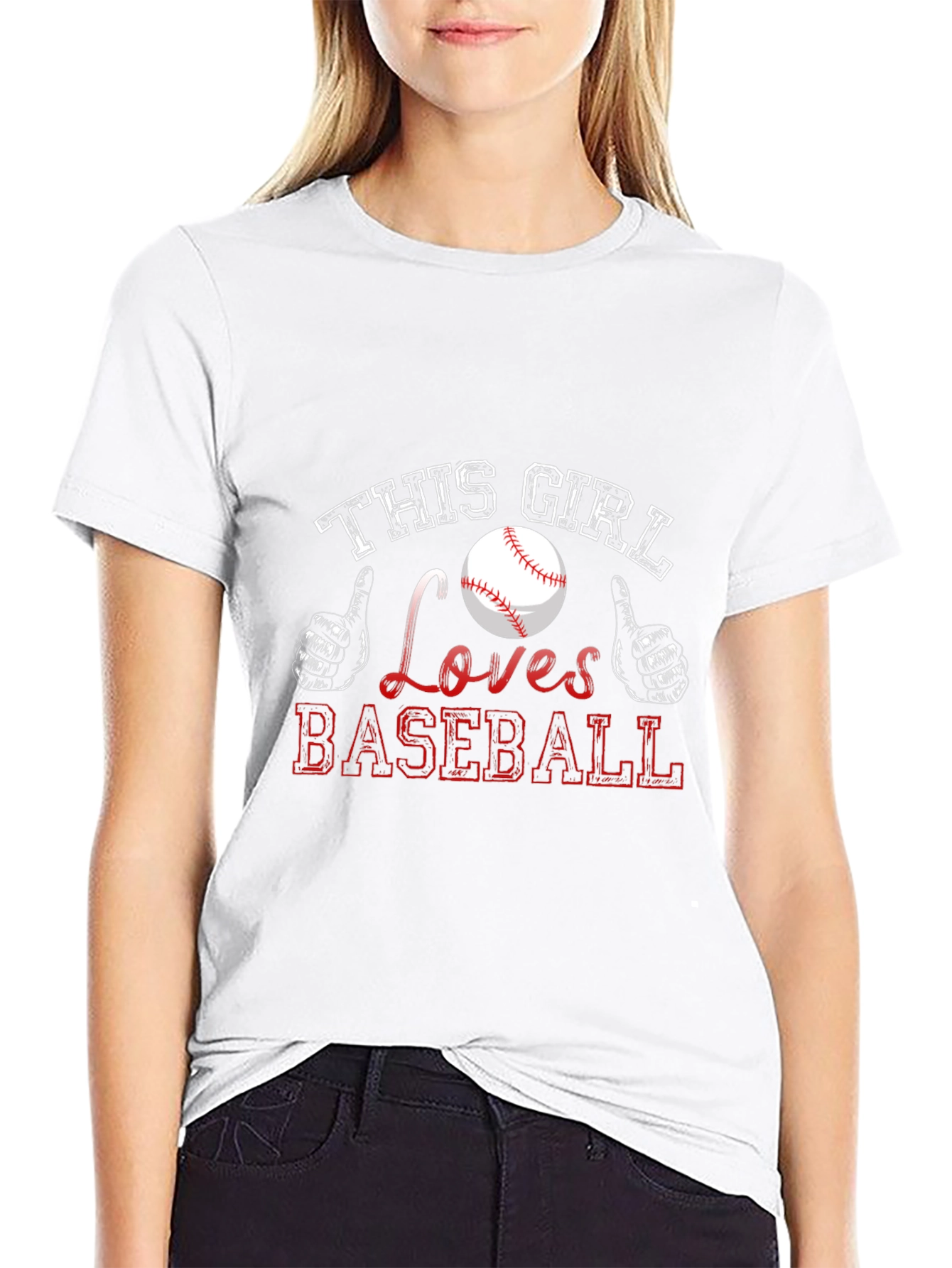 This Girl Loves Baseball T-Shirt