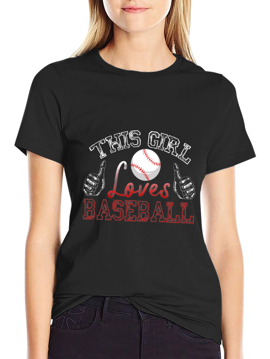This Girl Loves Baseball T-Shirt