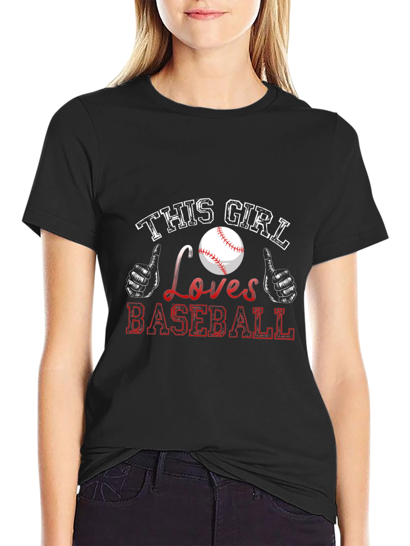 This Girl Loves Baseball T-Shirt