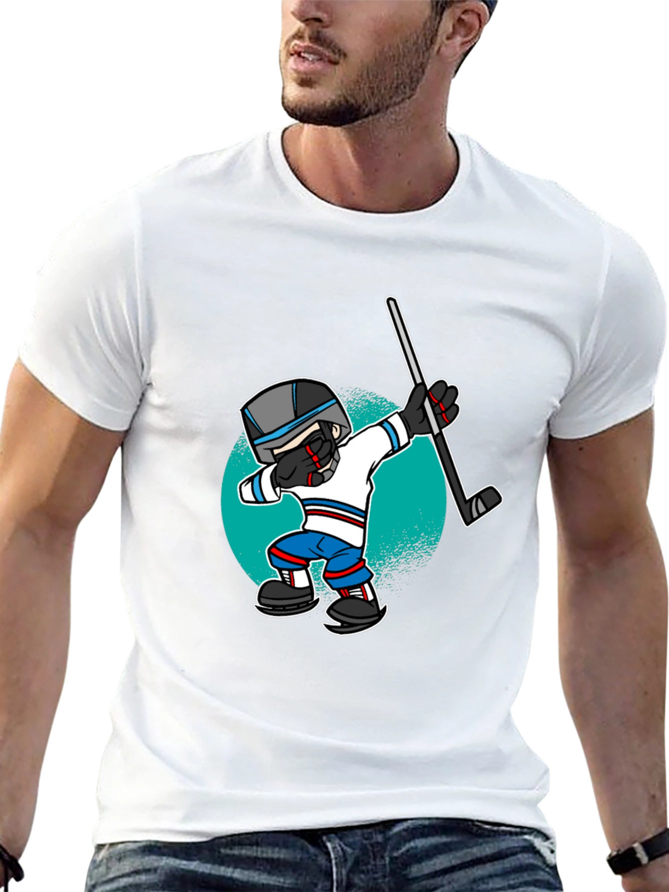 Hockey Player Dab T-Shirt