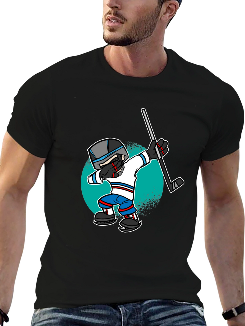 Hockey Player Dab T-Shirt