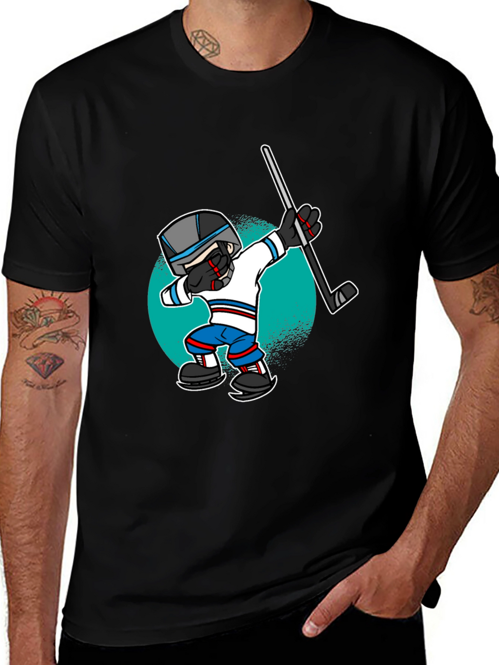 Hockey Player Dab T-Shirt