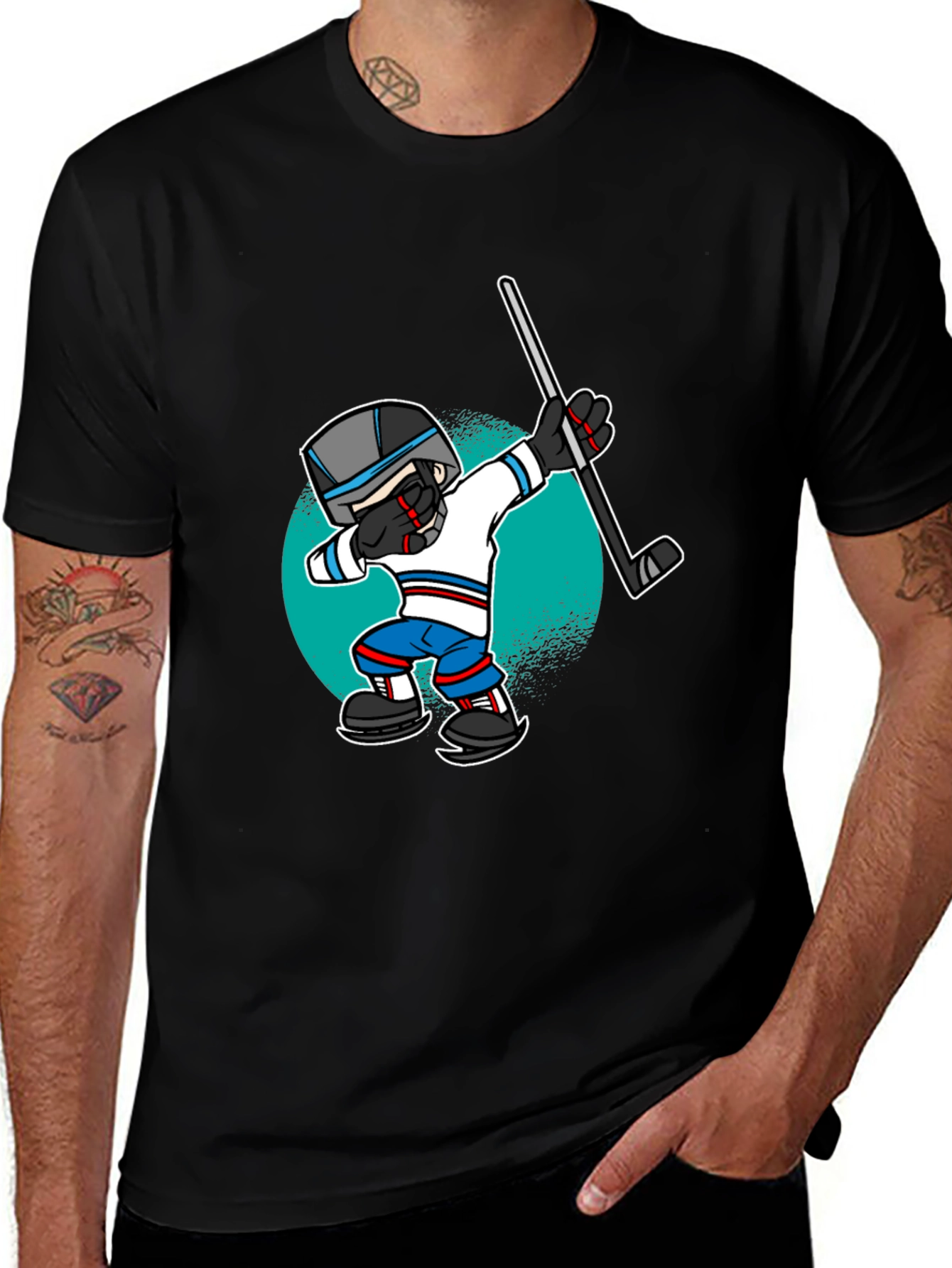 Hockey Player Dab T-Shirt
