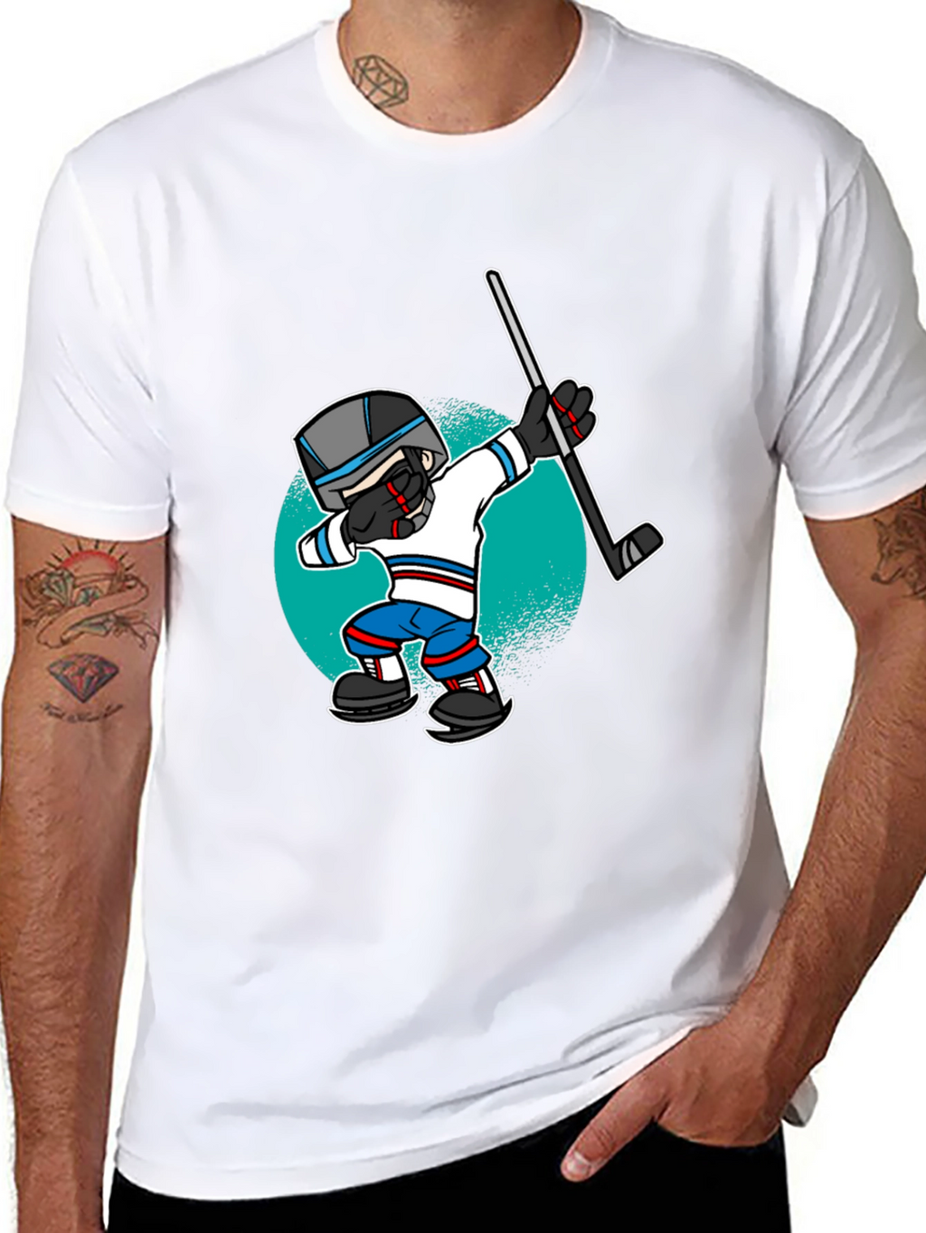 Hockey Player Dab T-Shirt