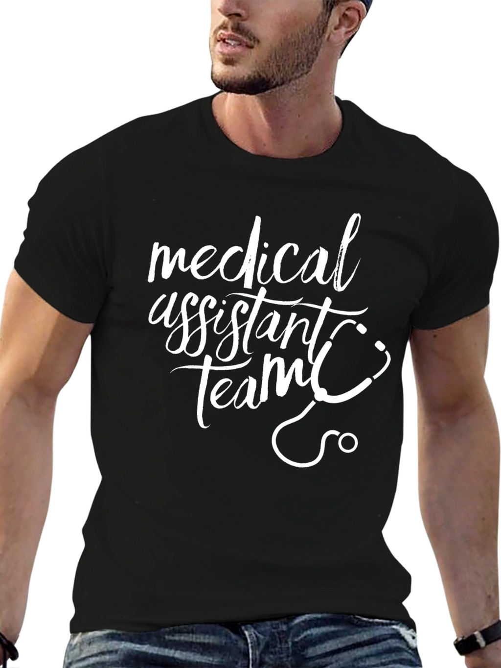Medical Assistant Team T-Shirt - Stylish Healthcare Apparel