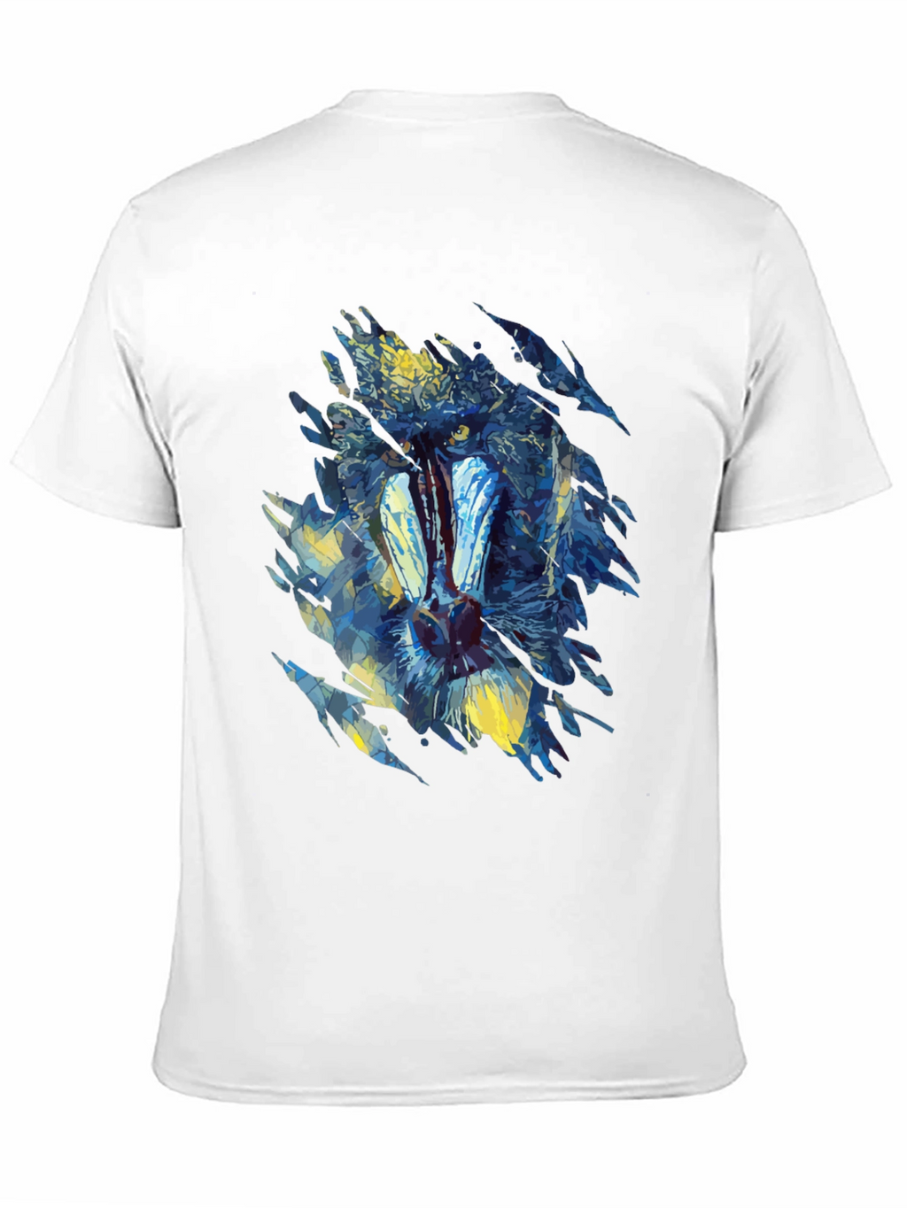 Abstract Mandrill Graphic Tee