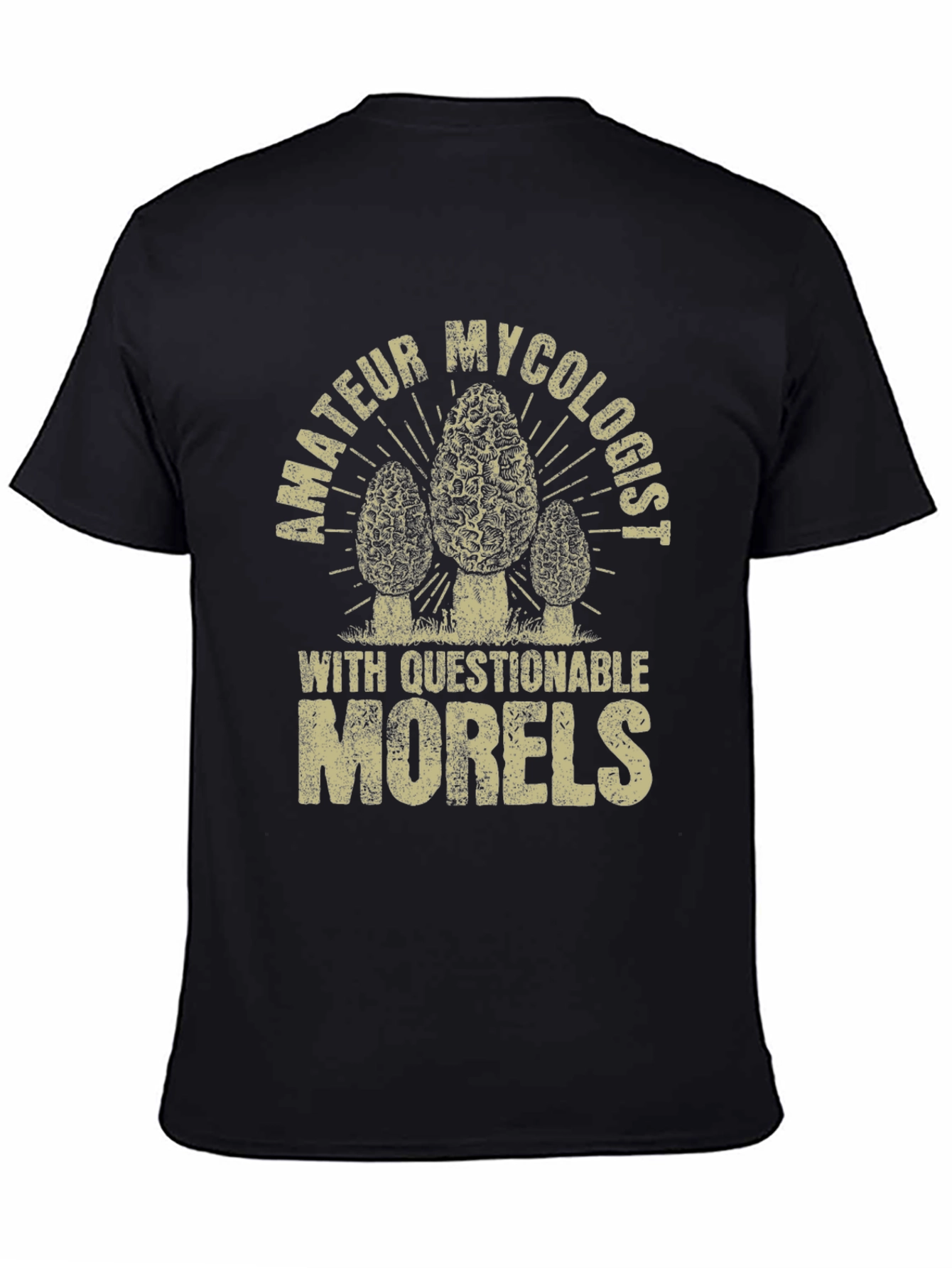 Amateur Mycologist Morel Mushroom T-Shirt