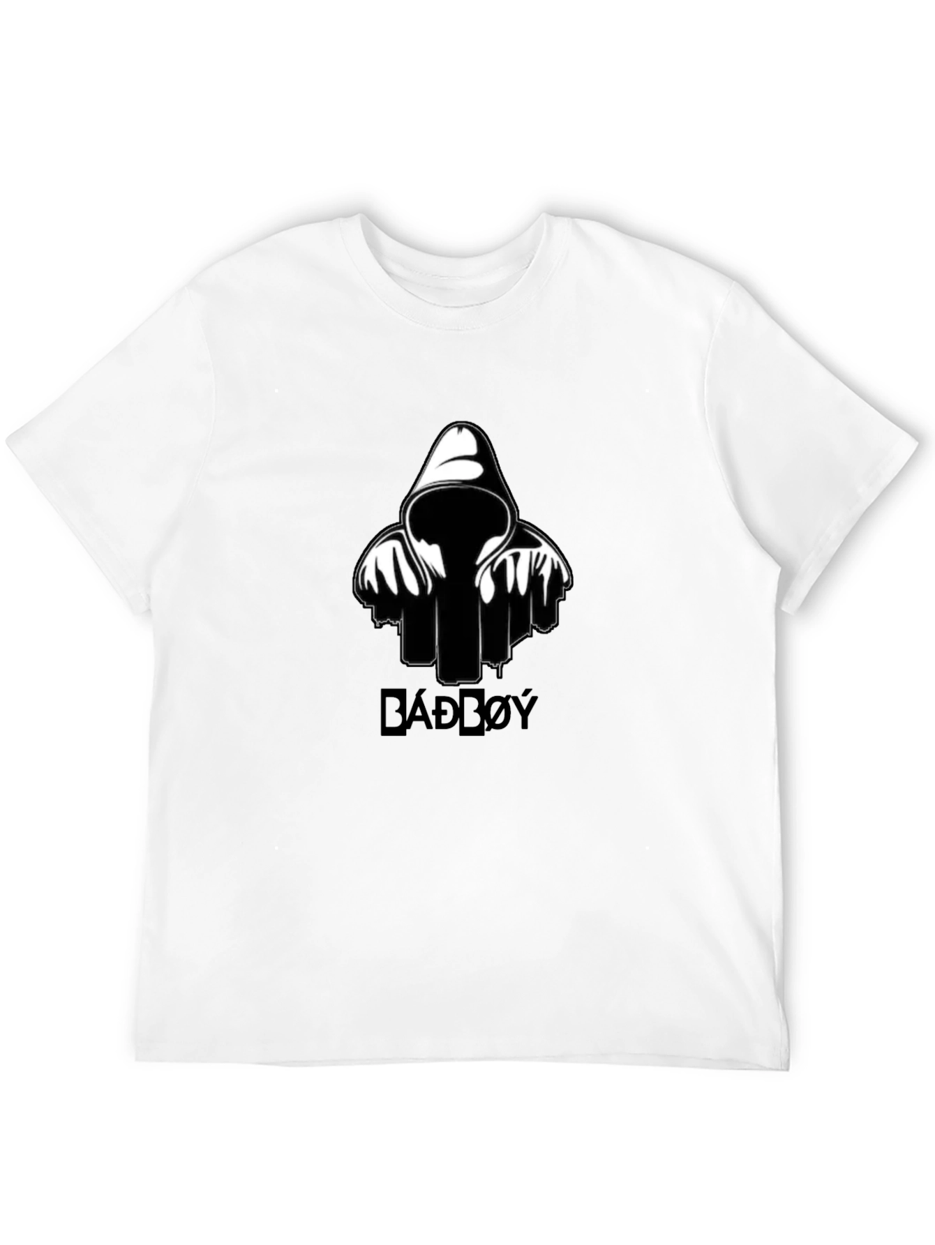 BADD0Y Graphic Print Black T-Shirt