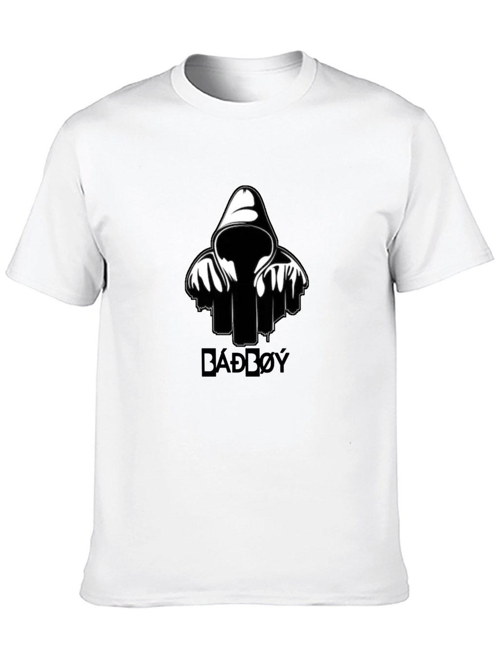 BADD0Y Graphic Print Black T-Shirt