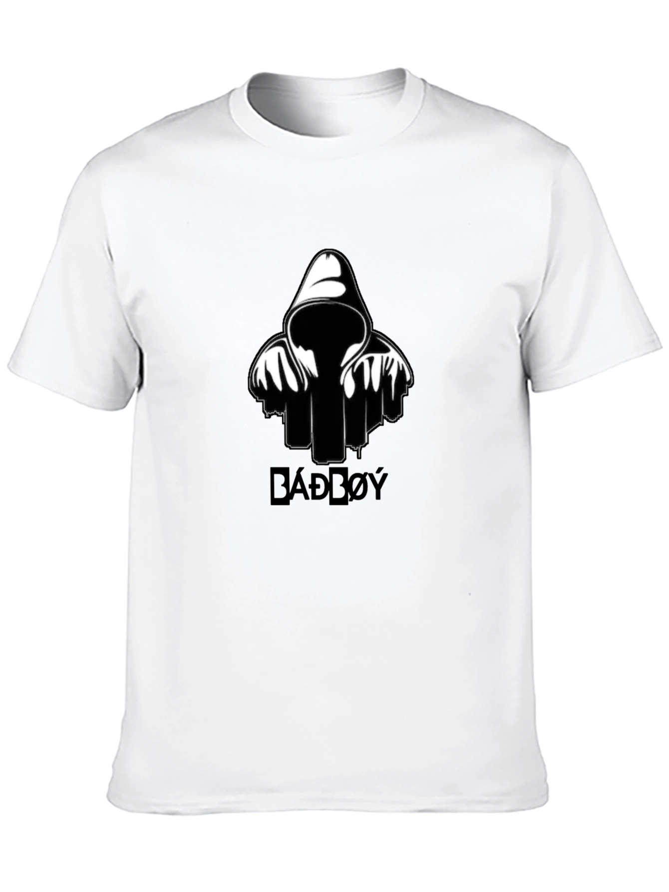 BADD0Y Graphic Print Black T-Shirt