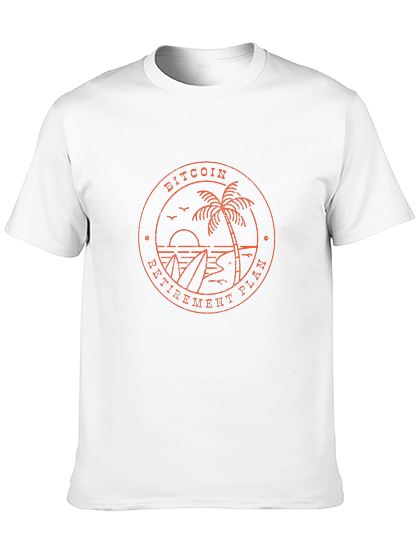 Bitcoin Retirement Plan Graphic Tee - Crypto T-Shirt
