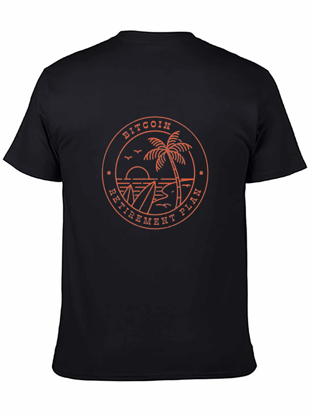 Bitcoin Retirement Plan Graphic Tee - Crypto T-Shirt