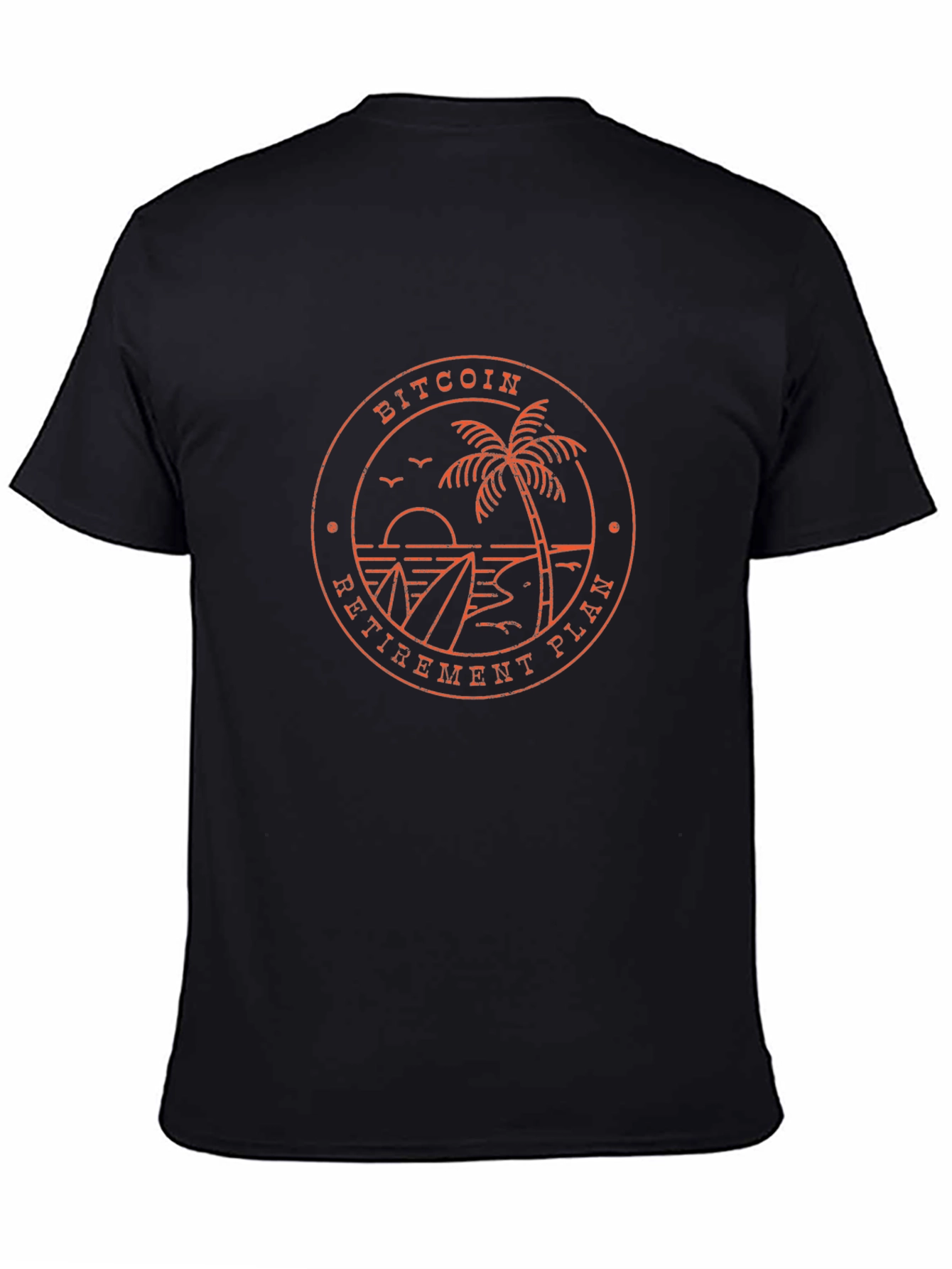 Bitcoin Retirement Plan Graphic Tee - Crypto T-Shirt