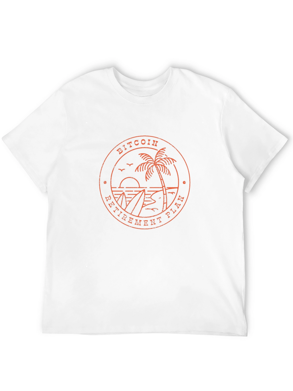 Bitcoin Retirement Plan Graphic Tee - Crypto T-Shirt