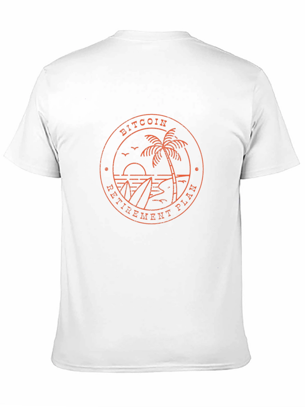 Bitcoin Retirement Plan Graphic Tee - Crypto T-Shirt