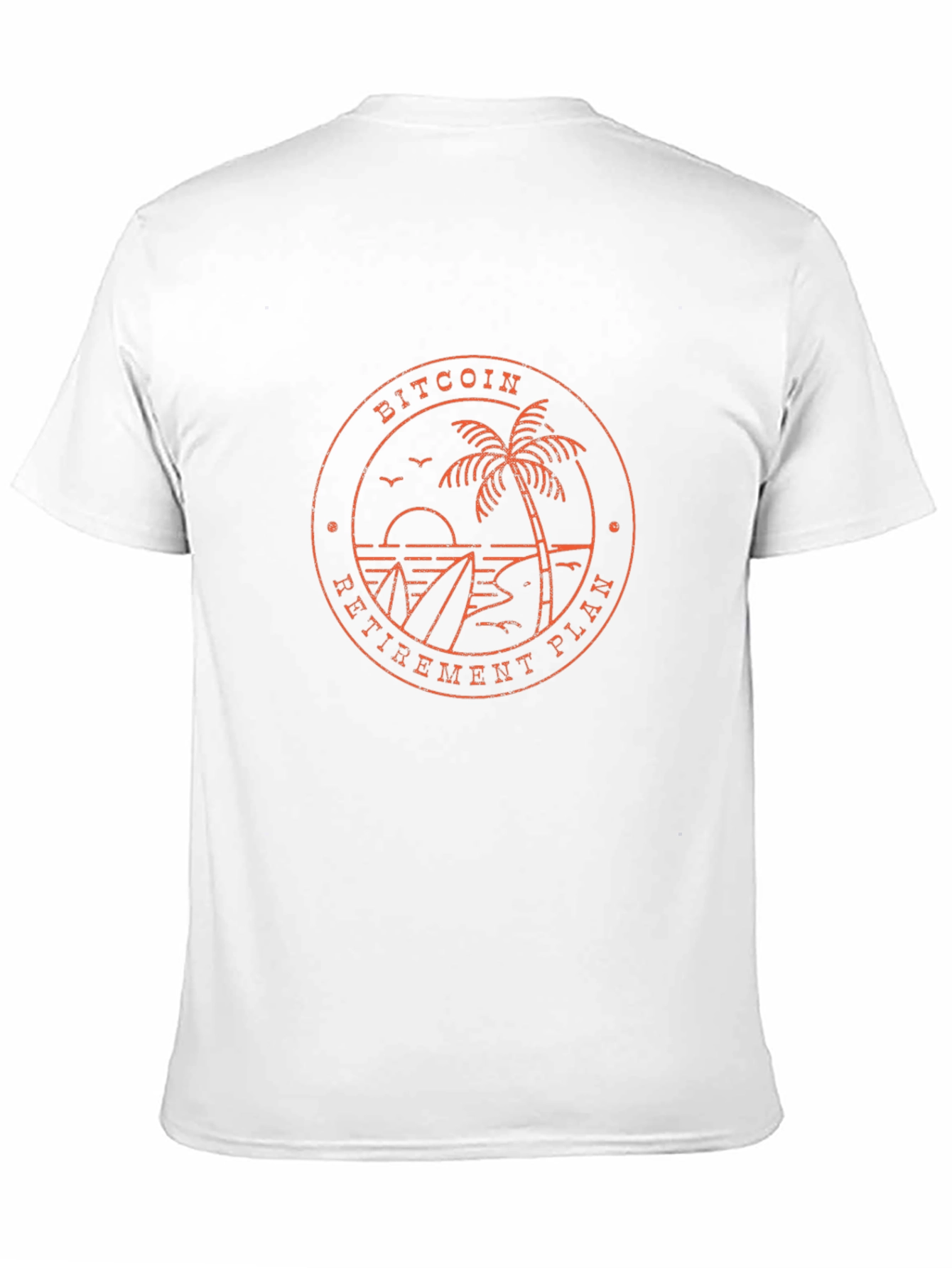 Bitcoin Retirement Plan Graphic Tee - Crypto T-Shirt