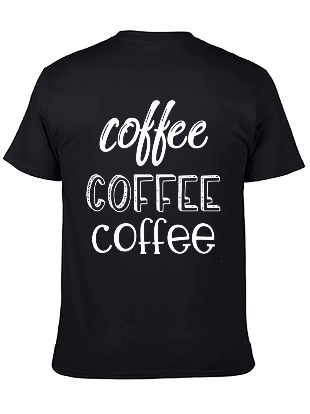 Coffee Lover T-Shirt - Black Graphic Tee