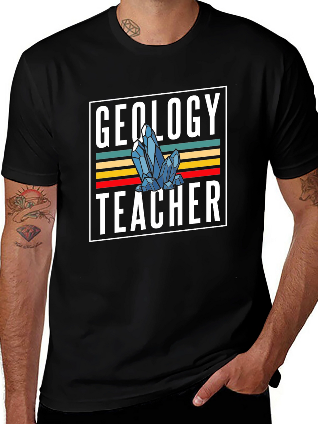 Geology Teacher Graphic T-Shirt
