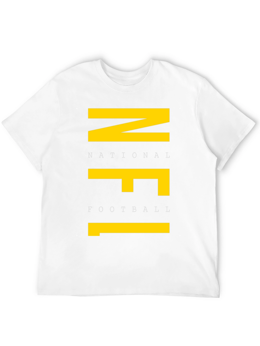 NFL Graphic Tee - Black Cotton T-Shirt