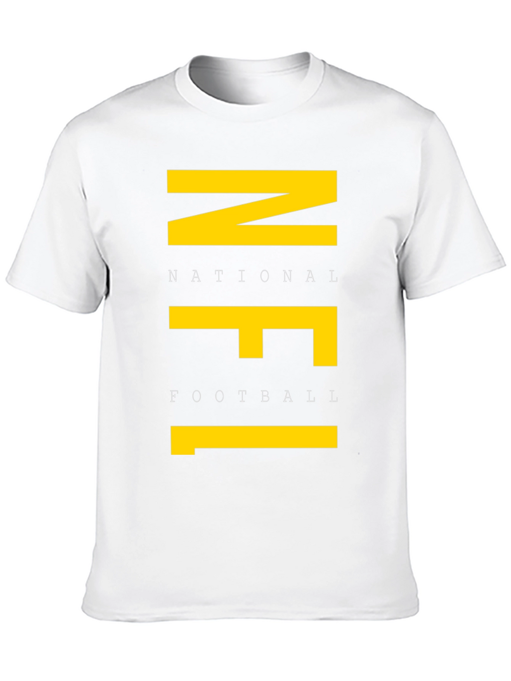 NFL Graphic Tee - Black Cotton T-Shirt