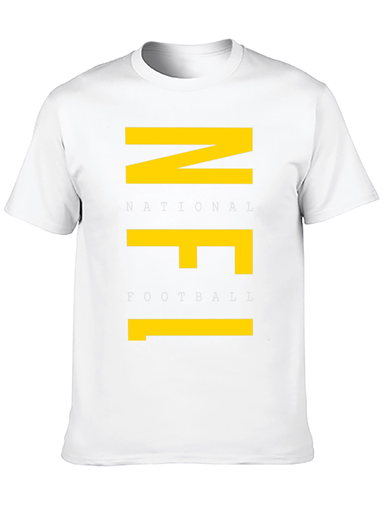 NFL Graphic Tee - Black Cotton T-Shirt