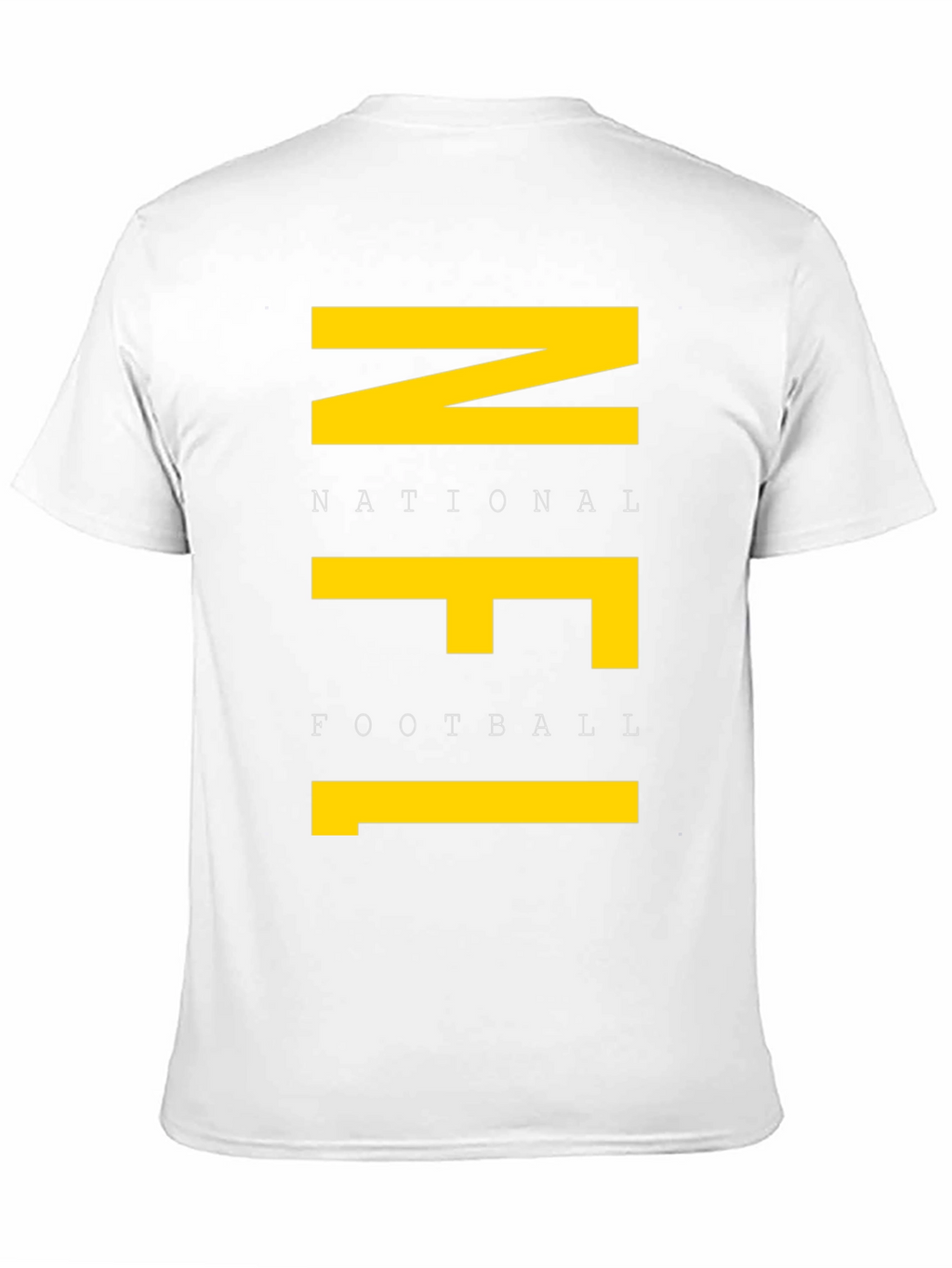 NFL Graphic Tee - Black Cotton T-Shirt