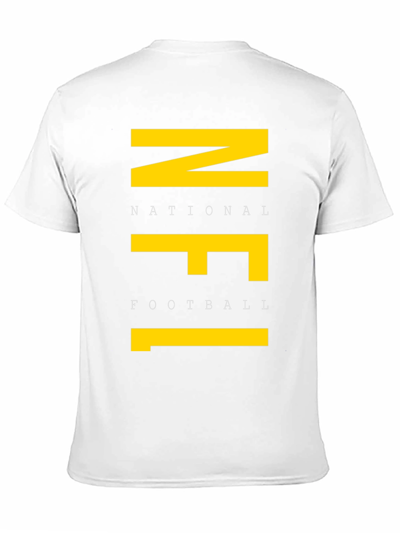 NFL Graphic Tee - Black Cotton T-Shirt