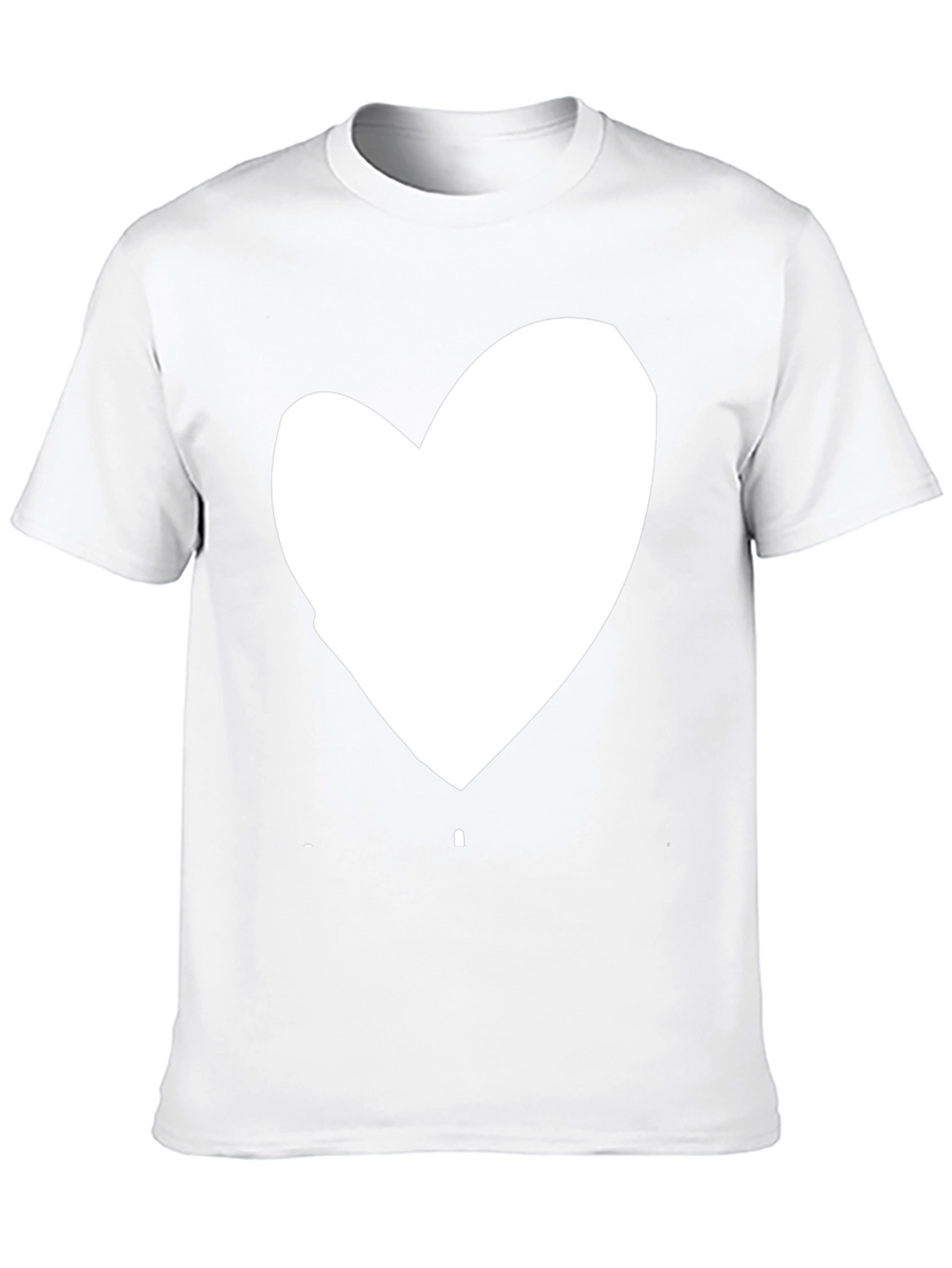 Heart Graphic Black Tee