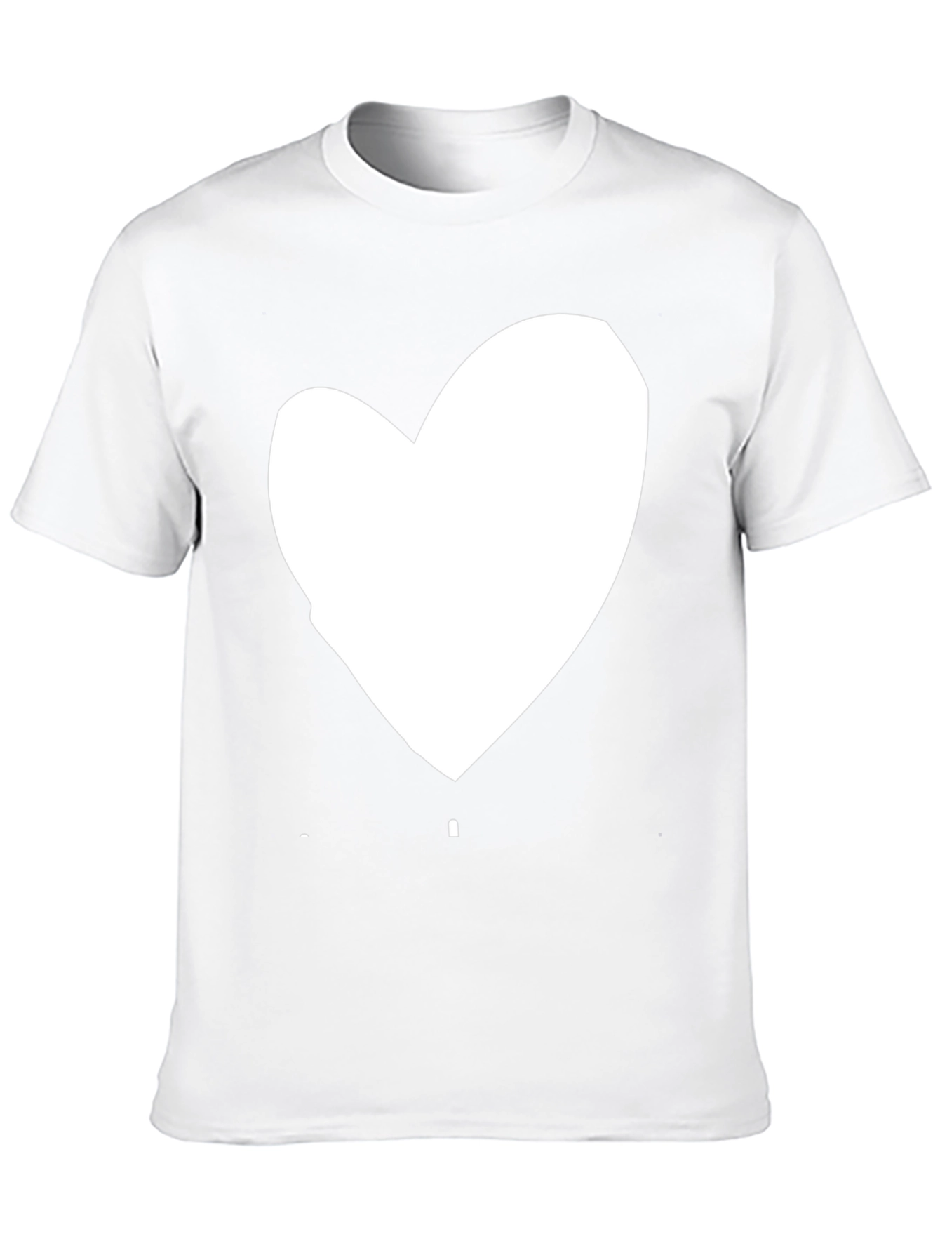 Heart Graphic Black Tee