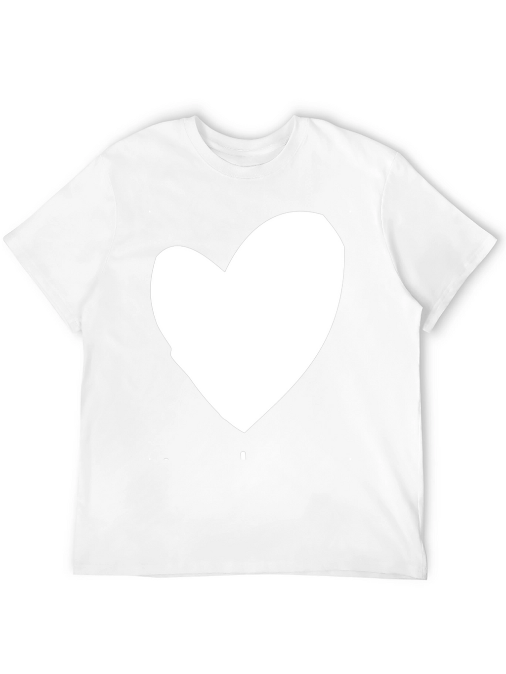 Heart Graphic Black Tee