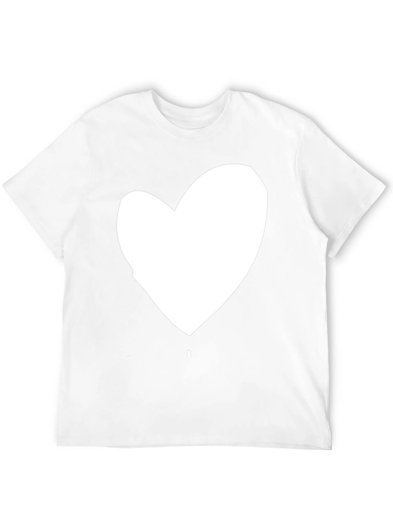 Heart Graphic Black Tee