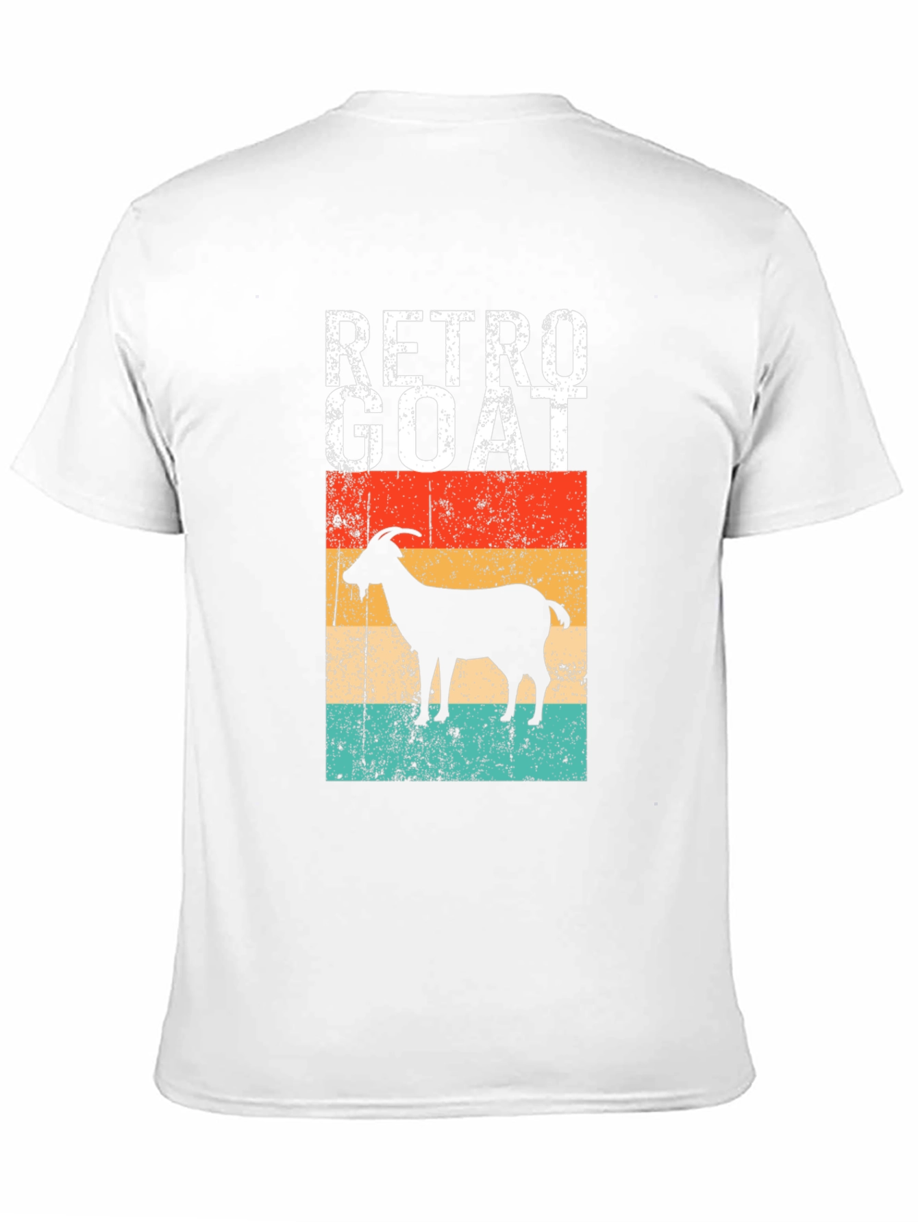 Retro Goat Graphic T-Shirt - Vintage Style Tee