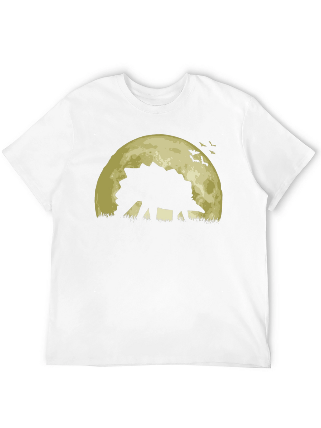 Dinosaur Moon Silhouette T-Shirt