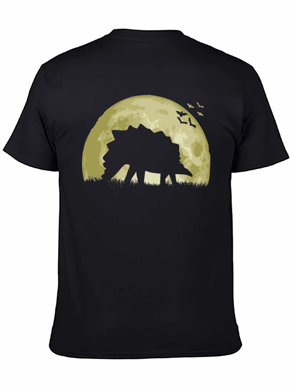 Dinosaur Moon Silhouette T-Shirt