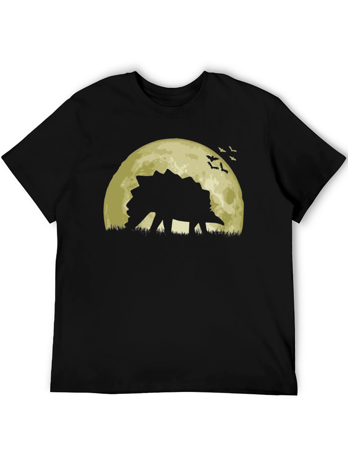 Dinosaur Moon Silhouette T-Shirt