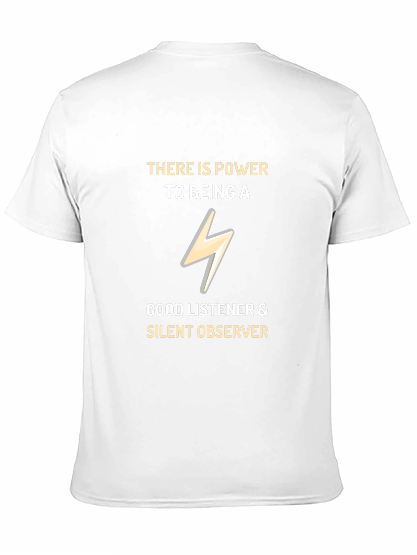 Power Listener T-Shirt - Silent Observer Tee